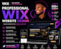 create a professional wix website with SEO optimization