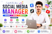 manage your social media and create content