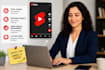 write faceless youtube scripts and viral shorts in spanish english