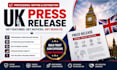 provide uk press release distribution with professional writing
