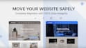 transfer website content website export