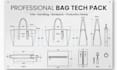 design bag tech pack tote bag tech pack handbag tech pack backpack factory ready