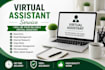 do data entry and virtual assistant work professionally