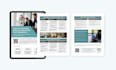 design business one pager, sell sheet, or executive summary