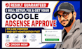 do google adsense approval, fix low value content and adsense rejection issues