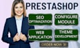 design prestashop ecommerce nocode module theme code core web vitals website