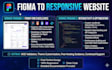 convert your figma design to html bootstrap tailwind CSS responsive website