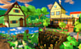 create low poly 3d game environment for unreal engine and unity