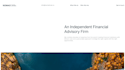 design and develop a simple and clean 1 page website