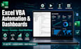 automate excel vba macros, formulas, spreadsheet and dashboard