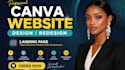 canva website design canva landing page canva website canva
