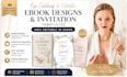 design editable canva ebook invitation and lead magnet