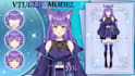 live 2d vtuber models vtuber rigging vtuber anime vtuber model