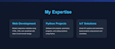 a modern responsive portfolio website for students and professional