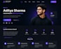 create a responsive website using HTML CSS and javascript