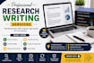 do research writing content writing