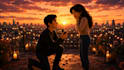 create 3d proposal video 3d romantic storytelling 3d pixar style ai animation