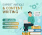 write unique article or blog content