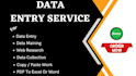 do data entry, typing and copy paste work fast