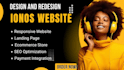 ionos website ionos website design redesign ionos webflow ionos seo ecommerce