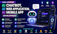 develop ai chatbot, ai web application, ai mobile app development