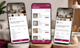 create a professional mobile app uiux design