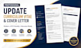 update your curriculum vitae CV and cover letter professionally