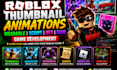 roblox thumbnail animations wearable brainrot script game development icon gfx