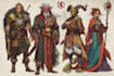 draw dnd character design and commission art