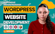 do wordpress website development, design or redesign wordpress business website