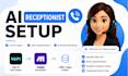 build vapi ai receptionist vapi ai voice agent, ai calling agent, make com