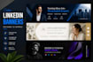 make a premium linkedin banner