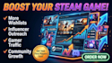 steam game promotion game marketing steam wishlist and traffic steam marketing