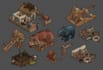 create stylized 3d props