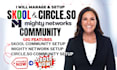 do skool community setup, mighty network, circle so