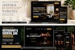 create a luxury airbnb and serviced accommodation website