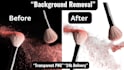 do professional background removal and transparent png
