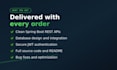 develop robust java spring boot rest apis and backend services