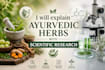 explain ayurvedic herbs with scientific research