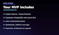 build a full stack saas web app mvp with nextjs and supabase