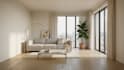 design your living room interior with 3d rendering and visualization