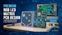 design custom pcb design for rgb led matrix pinball display embedded systemdesig