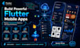 develop professional flutter app with firebase and API integration