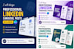 design professional linkedin carousel posts in canva