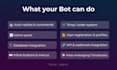 develop a custom telegram bot for your business