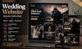 design modern photography website and portfolio website