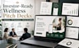 create wellness startup oitch deck investor deck fundraising strategy deck