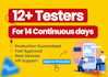 provide 12 app testers closed google play closed testing app testers 20