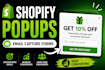 create shopify popups and email signup forms that convert