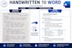 type PDF or scanned documents into word accurately